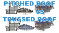 Truss Roof Prefab VS Pitch Roof cut on site which is best?