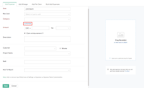 Self employment tax is calculated. Expenses User Guide Zoho Expense