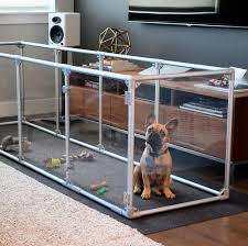 This Frenchie Loves His New Playpen A Medium Lucidium Dog Pen Set Up In The Longer Configuration Dog Playpen Indoor Dog Playpen Luxury Dog Kennels