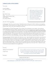Formal Resume Application Cover Letter Templates At Allbusinesstemplates Com