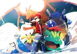 Pokemon Trainer Red Wallpapers Wallpaper Cave