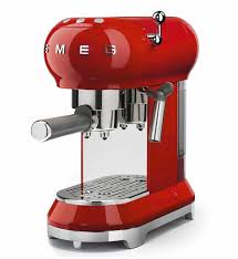 Question about miele coffee makers & espresso machines. Smeg Ecf01rdau Benchtop Coffee Machine Kitchen Things