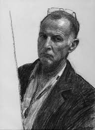 Robert Hannaford, self portrait