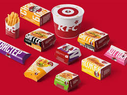 Image Result For Fried Chicken Box Dieline Kfc Ide Kemasan Desain Kemasan