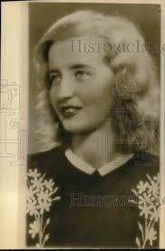 1944 Press Photo Nancy Dabney Roosevelt