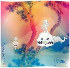 Kids See Ghosts Poster Poster Album Cover Art Kid Cudi Albums Ghost Album