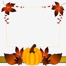 Autumn Frame Thanksgiving With Leaves And Pumpkin Autumn Clipart Frame Autumn Png And Vector With Transparent Background For Free Download Watercolor Autumn Leaves Paint Background Decorative Card