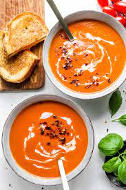 You could also give it to friend who is recovering from an illness, just had a baby, or is feeling a little overwhelmed and could use a home cooked meal! Healthy Creamy Tomato Soup Dairy Free Pinch Me Good