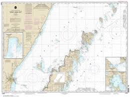 14909 upper green bay nautical chart