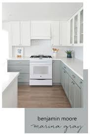 Paint Color Picks From Top Home Bloggers Part One White Kitchen Appliances Kitchen Cabinets Grey And White Grey Kitchen Cabinets
