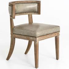 Carter Leather Dining Chair Light Grey Dining Chairs Dining Room Furniture Modern Leather Dining Chairs