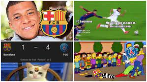 Horario y dónde ver hoy el partido de fútbol la champions por tv. Barcelona Vs Psg Los Memes No Perdonan La Goleada Del Psg Ante El Barcelona Y Se Rinden Ante Mbappe El Psg De La Mano De Kylian Mbappe Destrozo Al Marca