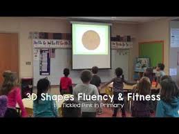 Colors Shapes Fluency Fitness Brain Breaks Elementary Technology Math Station Activities Teaching Fun