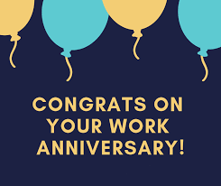 Work anniversary congratulations funny quotes. Happy Anniversary Images For Work In 2021 Work Anniversary Anniversary Quotes Funny Work Anniversary Quotes