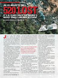 Jal 123 Civil Aviation Safety Authority