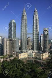 This place located in the center of kuala lumpur. Petronas Twin Towers Kuala Lumpur Malaysia Stock Photo Picture And Royalty Free Image Image 14582061