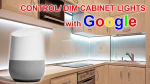 Smart Kitchen Cabinet Lighting Google Or Alexa Youtube