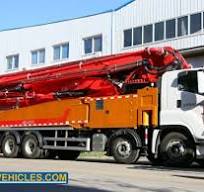 ISUZU (VC66) 8x4 Heavy-duty 56m Vehicle of Concrete Pumping ...