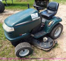 It is a 1/2x83 belt and i have it over everything but. Craftsman Gt3000 Mower In Gravois Mills Mo Item G3376 Sold Purple Wave