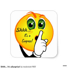 Shhh It S Asurprise Classic Round Sticker Zazzle Com In 2020 Emoticon Emoji Best Facebook