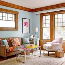 Color And Wood Tone Choose Colors That Go Together Better Homes Gardens Living Room Makeover Home Decor Blue Living Room