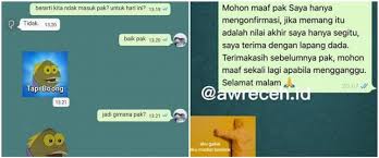 Semua yang bernyawa pasti akan merasakan mati, cepat ataupun lambat. 10 Balasan Chat Lucu Dosen Pakai Stiker Whatsapp Bikin Geregetan