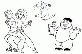 Kim Possible Ron Wade Coloring Pages Kim Possible Disney Coloring Pages Coloring Pages