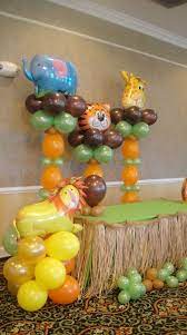 See more ideas about jungle decorations, safari party, safari birthday. Pin By Social Soiree On Kid S Party Decor Kids Party Decorations Jungle Theme Cakes Jungle Theme