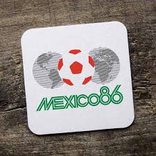Keep up with the fifa world cup qatar 2022™ in arabic! Mexico 86 Retro Football World Cup Drinks Coaster