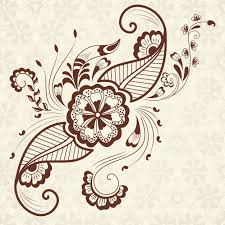 Download Free Vector Illustration Of Mehndi Ornament Traditional Indian Style Ornamental Floral Elements For Henna Tattoo Stickers Mehndi And Yoga Design Cards And Prints Abstract Floral Vector Illustration Svg Dxf Eps Png