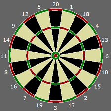 a geek plays darts