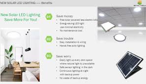 Solar Led Skylight For Ceiling