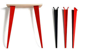 Petites Productions Pieds Comme P Jeu De Pieds A Fixer Sous Un Plateau En Metal Plie Laque Pieds De Table Pied Meuble Pied Table Acier