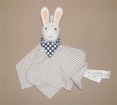 Black And White Striped Blanket Ikea Ikea Leka Bunny Rabbit Lovey Security Blanket Gray Stripe Blue Orange Toy Knit Ikea Security Blanket Gray Blanket Grey Stripes