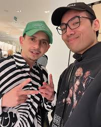 Childhood Goals meeting Rico From Hannah Montana! Thanks Moises for a great  night! @490tx