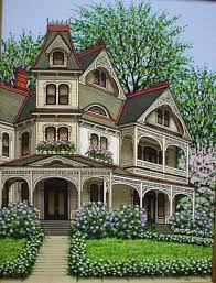 Both are quintessential victorian style homes, but victorian architecture technically refers to the era and not a specific style. Detail For Susan Krebs Wall New Jersey Susan Krebs Wall New Jersey Victorian Homes Victorian Style Homes Victorian Architecture