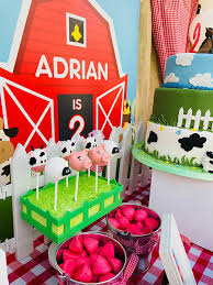Wishes for baby, advice for mum Kara S Party Ideas Barnyard Farm Birthday Party Kara S Party Ideas