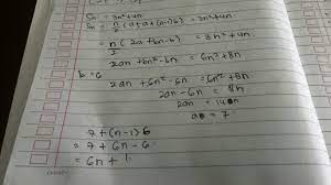 Pada beberapa buku, u1 biasanya sering disimbolkan menggunakan huruf 'a'. Diketahui Deret Aritmatika Dengan Jumlah Suku Ke N Sn 3n 4n Rumus Suku Ke N Adalah Brainly Co Id