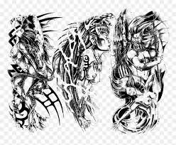 In most of these ancient cultures, the tattoos identified members of a particular tribe and their social status. Clown Tattoo Png Sleeve Tattoos Png Transparent Png Vhv