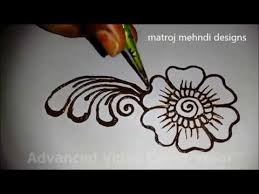 Step By Step Easy Mehendi Designs For Beginners Youtube More Pins Like This One At Fosterginger Pint Henna Flower Designs Simple Henna Henna Designs Hand
