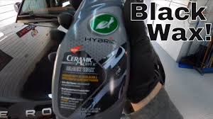 Turtle Wax 53447 Hybrid Solutions Ceramic Acrylic Black Spray Wax Youtube