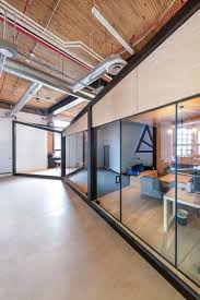 Office For Visual Effects Studio Combines Industrial Style With Creative Spaces Sliding Glass Door Loft Interiors Glass Door