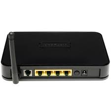 Hubungkan kabel dari modem/switch yang koneksi ke modem ke modem wireless yang dijadikan access point 7. Netgear Dgn1000 Wireless N 150 Router With Adsl2 2 Splitter Black Jakartanotebook Com