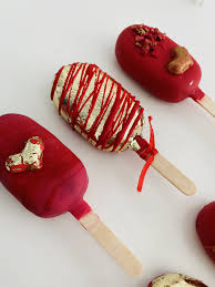 Wedding Gold Cakesicle Dessert Gifts Valentine Desserts Gold Dessert Table