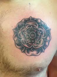 The artwork speaks for itself. Daniels New Yorkshire Rose Tattoo Rose Tattoos For Men Tudor Rose Tattoos Rose Tattoo
