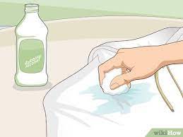It's all about two key ingredients: 3 Simple Ways To Remove A Hot Sauce Stain Wikihow