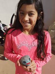 Taking my little cousin rock hunting today any hints where she can find  some?