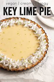 Vegan Key Lime Pie Easy No Bake Recipe Ai Made It For You Recipe In 2020 Easy Baking Recipes Key Lime Pie Easy Dessert Recipes Easy