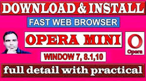 Opera mini offline installer for pc overview: How To Download Opera Mini In Pc Herunterladen