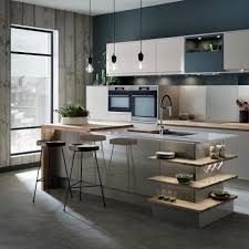 Grey kitchens with white worktops howdens joinery internal doors. Fitted Kitchens Kitchen Fittings Contemporary Kitchen Kitchen Flooring